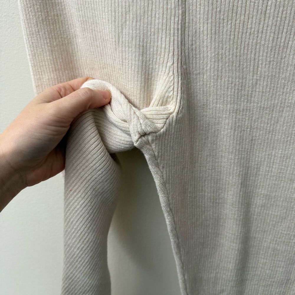 Free People Ribbed Stretch Pants - Picture 6 of 8